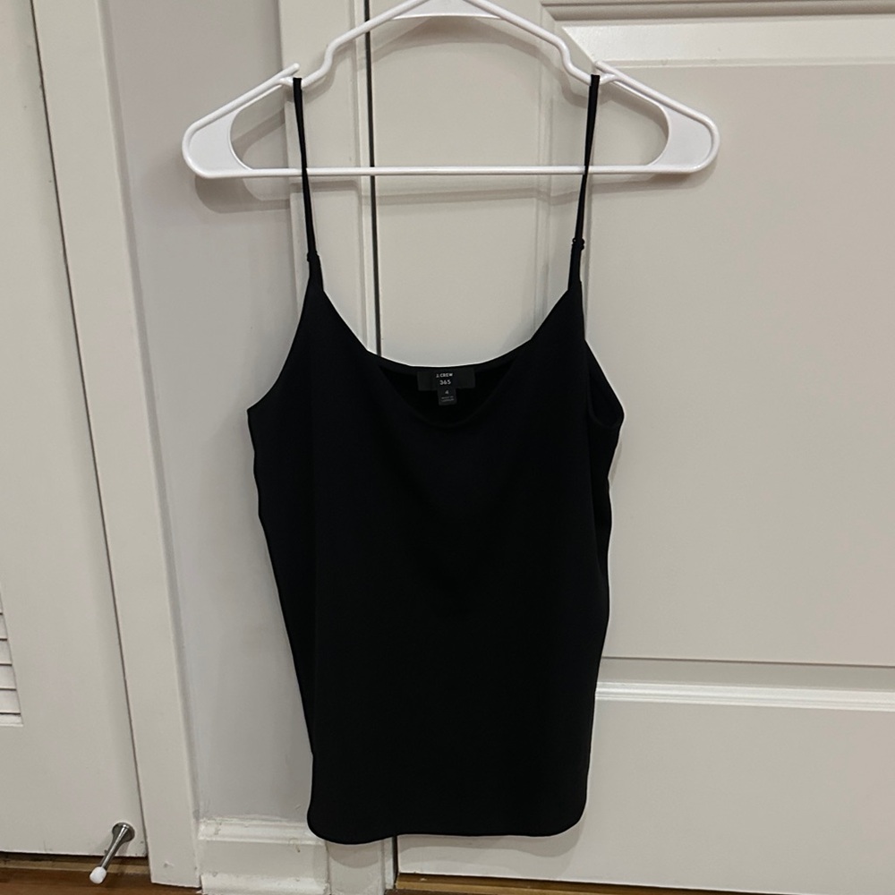 J. Crew Elegant Black Camisole